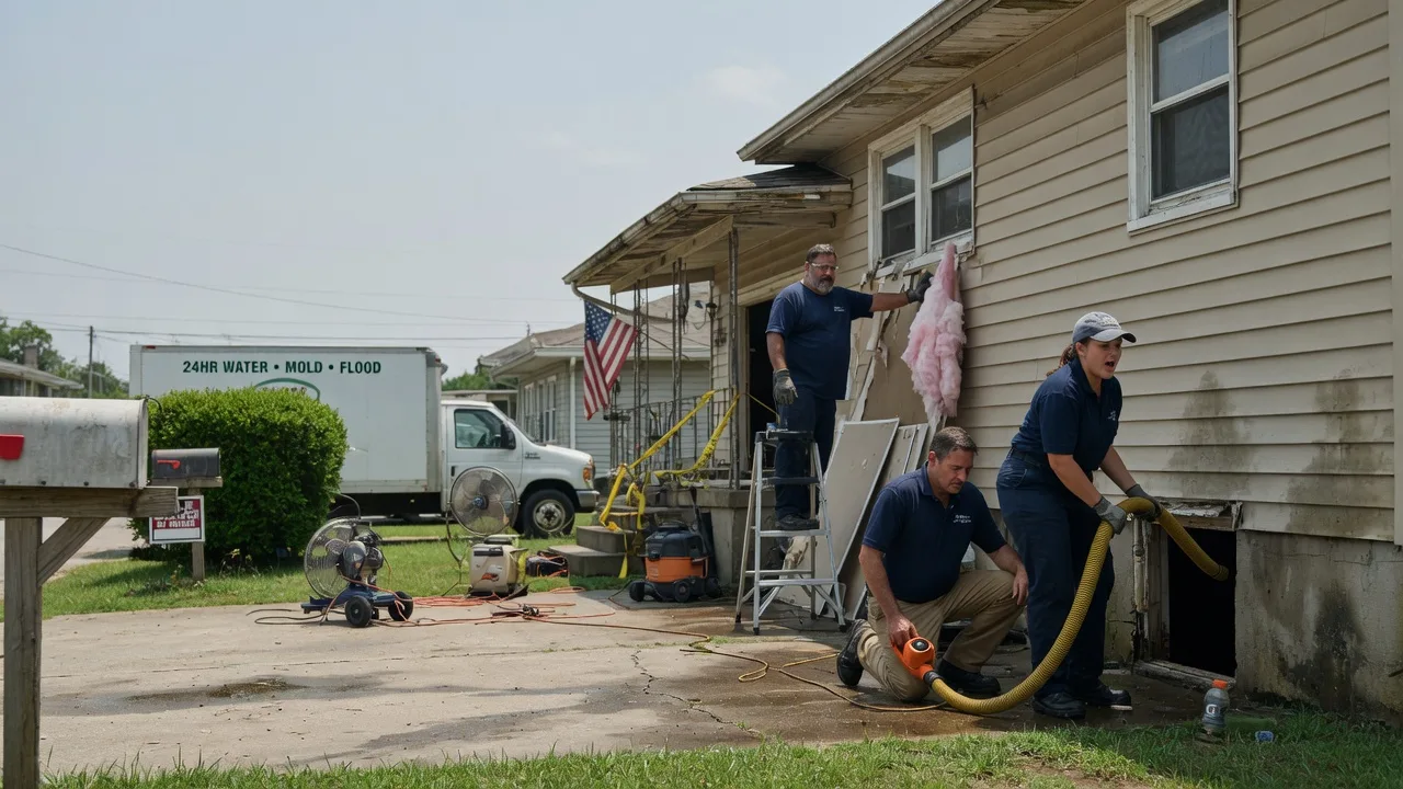 Water Damage Repair in Olympia Fields, IL near me